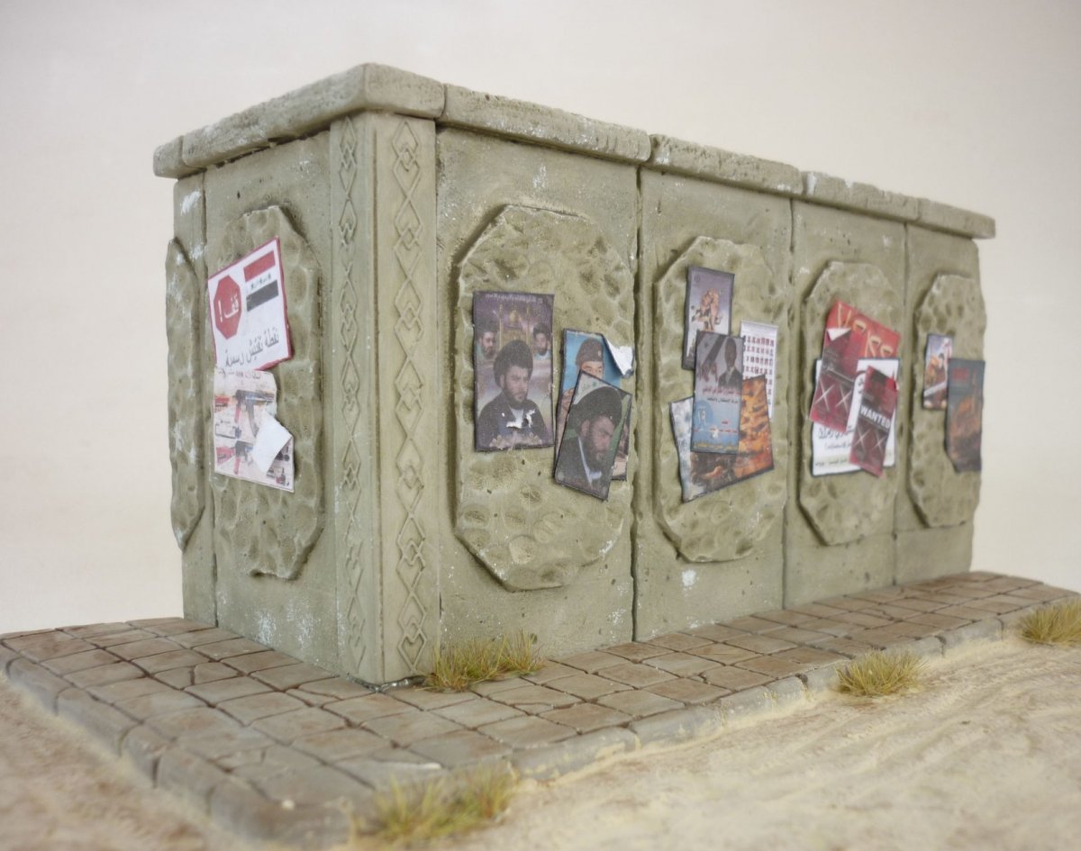 RT-Diorama 35270 Diorama-Base: &amp;quot;The corner&amp;quot; (Iraq) 1/35 – imagen 6