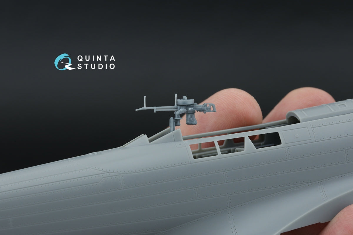 Quinta Studio QD+48574 Fairey Battle Mk.I 3D-Printed &amp;amp; coloured Interior on decal paper (Trumpeter) (with 3D-printed resin parts) 1/48 – imagen 9