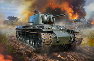 Zvezda 5070 KV-1 Soviet Heavy Tank WW II 1/72 – imagen 2