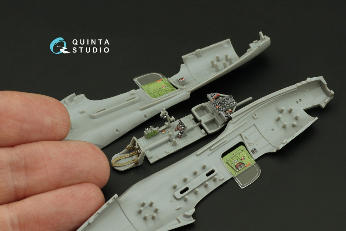 Quinta Studio QD72165 P-39Q/N Airacobra 3D-Printed coloured Interior on decal paper (Arma Hobby) 1/72 – imagen 6