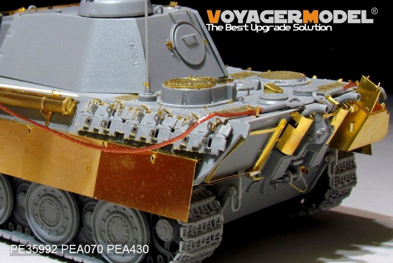 Voyager Model PE35992 WWII German Panther G Mid ver.Basic For TAKOM 2120 1/35 – imagen 10