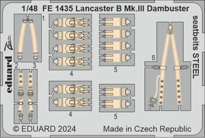 Eduard BIG49412 Lancaster B Mk. III Dambuster PART I HONG KONG MODELS 1/48 – zdjęcie 5