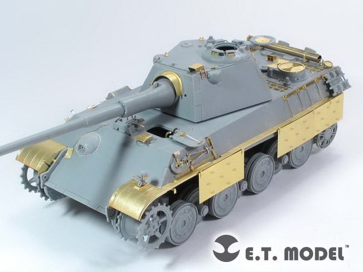 E.T. Model E35-117 WWII German Panther II (For DRAGON Smart Kit) 1/35 – imagen 2