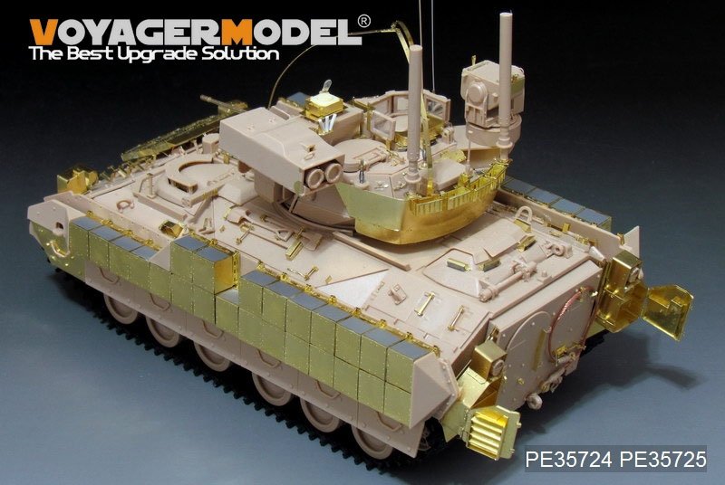 Voyager Model PE35724 Modern US Army M3A3 BRADLEY w/BUSK III IFV Basic B ver include Gun barrel (For MENG SS-006) 1/35 – imagen 2