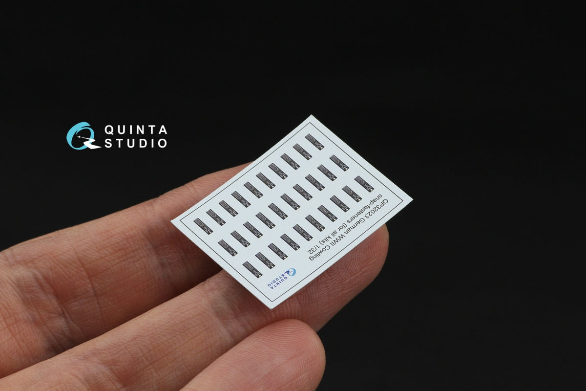 Quinta Studio QP32023 German WWII Cowling Snap-Fasteners (All kits) 1/32 – immagine 3