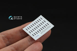 Quinta Studio QP32023 German WWII Cowling Snap-Fasteners (All kits) 1/32 – immagine 3