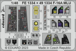 Maquette Eduard 491334 F-16A MLU KINETIC au 1/48