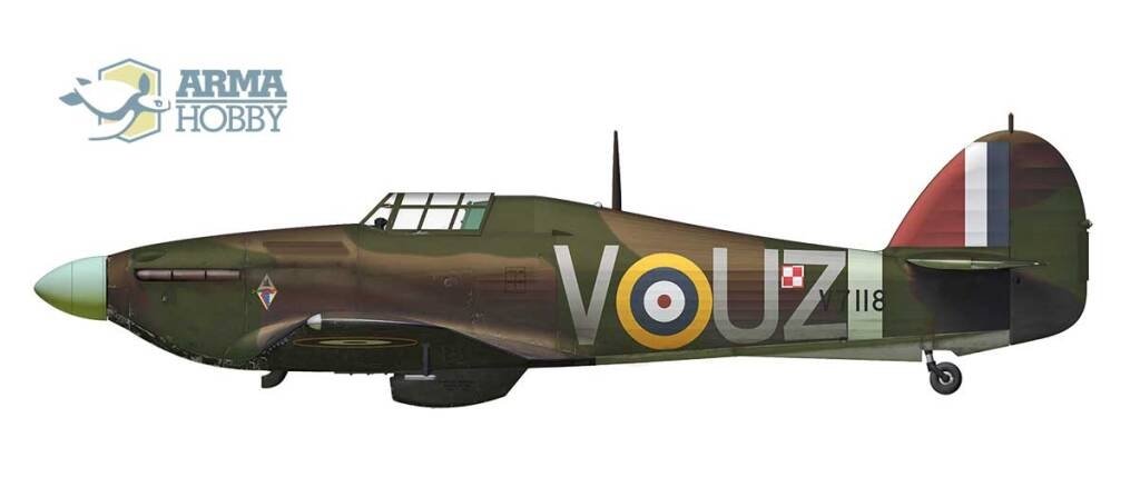 Arma Hobby 70024 Hurricane Mk I Allied Squadrons Limited Edition 1/72 – immagine 3