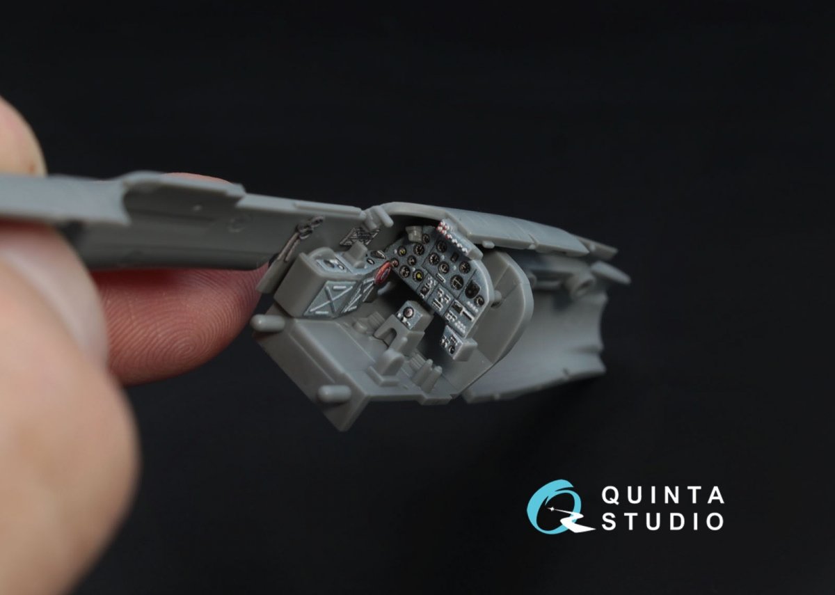 Quinta Studio QD72008 IL-2 Shturmovik 3D-Printed &amp;amp; coloured Interior on decal paper (for Tamiya kit) 1/72 – imagen 6