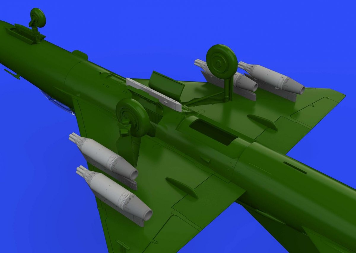 Lance-roquettes Eduard 672190 UB-16 avec pylônes pour MiG-21 EDUARD 1/72 – image 2