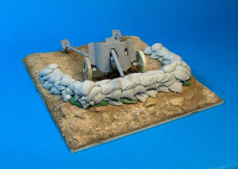 Support de canon antichar léger Panzer Art RE35-183 Afrique du Nord, échelle 1/35 – image 5