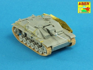 Aber 72L-53 Lufa do niemieckich dział pancernych StuG.III, Ausf.G wersja wczesna / German StuK.40 L/48 7,5 cm Barrel early model muzzle brake for StuG. III Ausf.F/8 and StuG. III Ausf.G early 1/72 – Bild 4