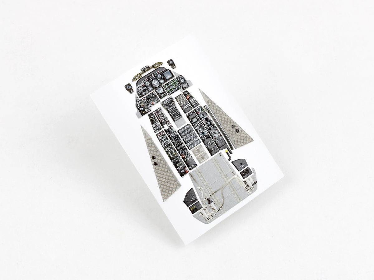 Red Fox Studio QS-32143 A-10A Thunderbolt II Updated full interior for Trumpeter 3D colored resin IP 1/32 – Bild 4