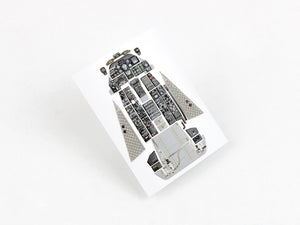 Red Fox Studio QS-32143 A-10A Thunderbolt II Updated full interior for Trumpeter 3D colored resin IP 1/32 – Bild 4