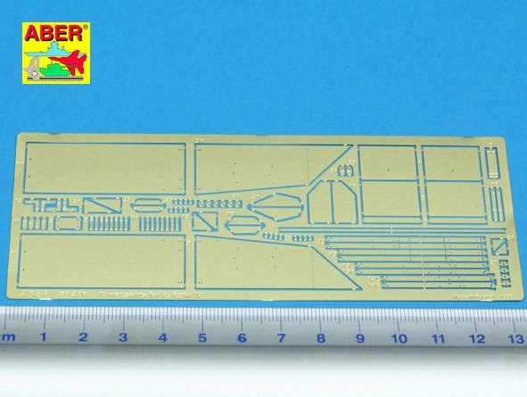 Aber 35A006 Osłony wieży do PzKpfw IV 1/35 – imagen 2