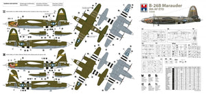 Hobby 2000 72058 B-26B Marauder ( HASEGAWA + CARTOGRAF + MASKI ) 1/72 – imagen 2