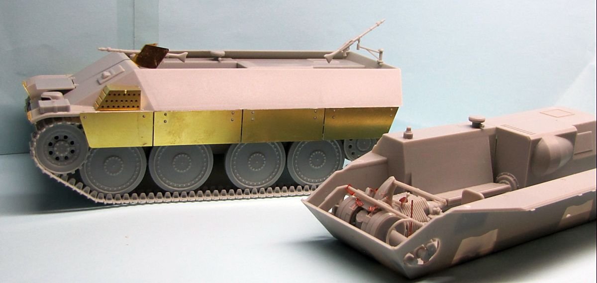 Thunder Model 35104 German Gepanzerter Mannschaftstransportwagen Katzchen 1/35 – Bild 3