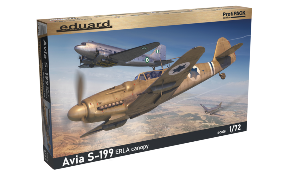 Eduard 70152 Avia S-199 ERLA canopy ProfiPack edition 1/72 – imagen 2