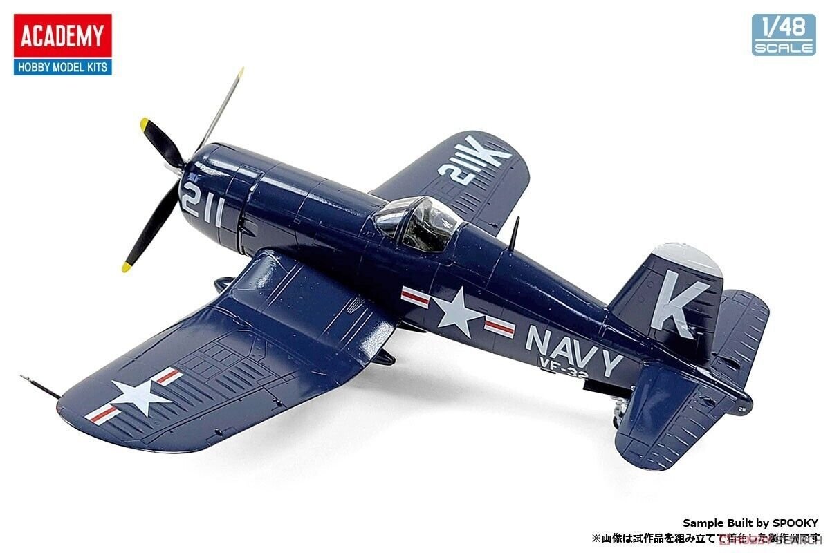 Academy 12353 Vought F4U-4 Corsair - Battle of Jangjin Reservoir 1/48 – immagine 4