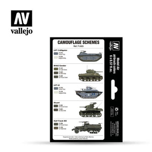 Vallejo 71623 WWII USMC Colors Green &amp;amp; Grey Patterns 1942-1945 6x17ml – Bild 2