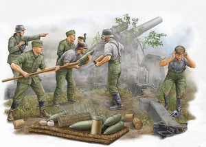 Trumpeter 00425 German s.FH 18 Field Howitzer Gun Crew 1/35 – Bild 2