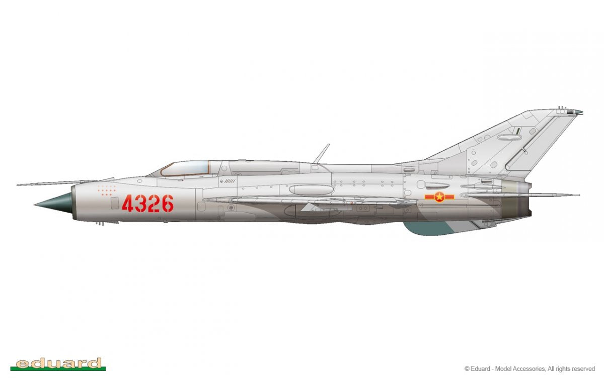 Eduard 8236 MiG-21PF 1/48 – immagine 12