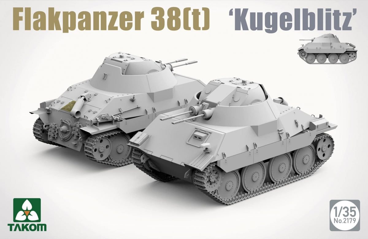Takom 2179 Flakpanzer 38(t) Kugelblitz 1/35 – Bild 2