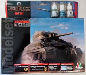 Italeri 74002 SHERMAN - WoT - MODEL SET 1/72 – zdjęcie 2