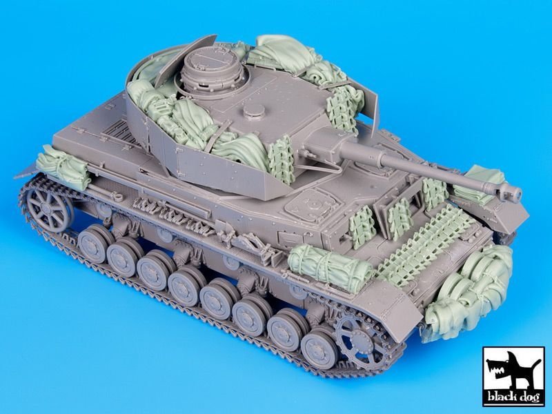 Black Dog T35087 Pz Kpfw IV Ausf J ensemble d&amp;#39;accessoires 1/35  – image 4