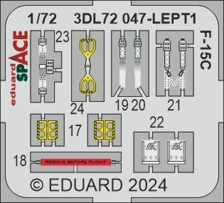 Eduard 3DL72047 F-15C SPACE FINE MOLDS 1/72 – imagen 2