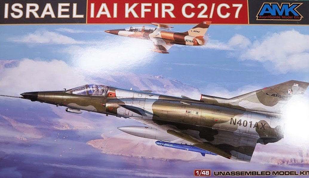 AMK 88001-A Israel IAI Kfir C2/C7 1/48