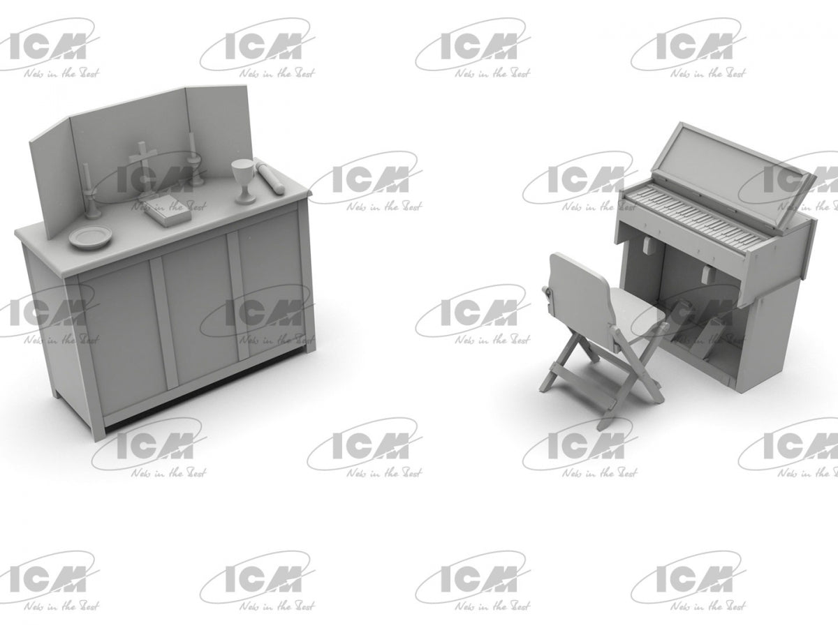 ICM 35586 WWII British Army Mobile Chapel 1/35 – zdjęcie 8