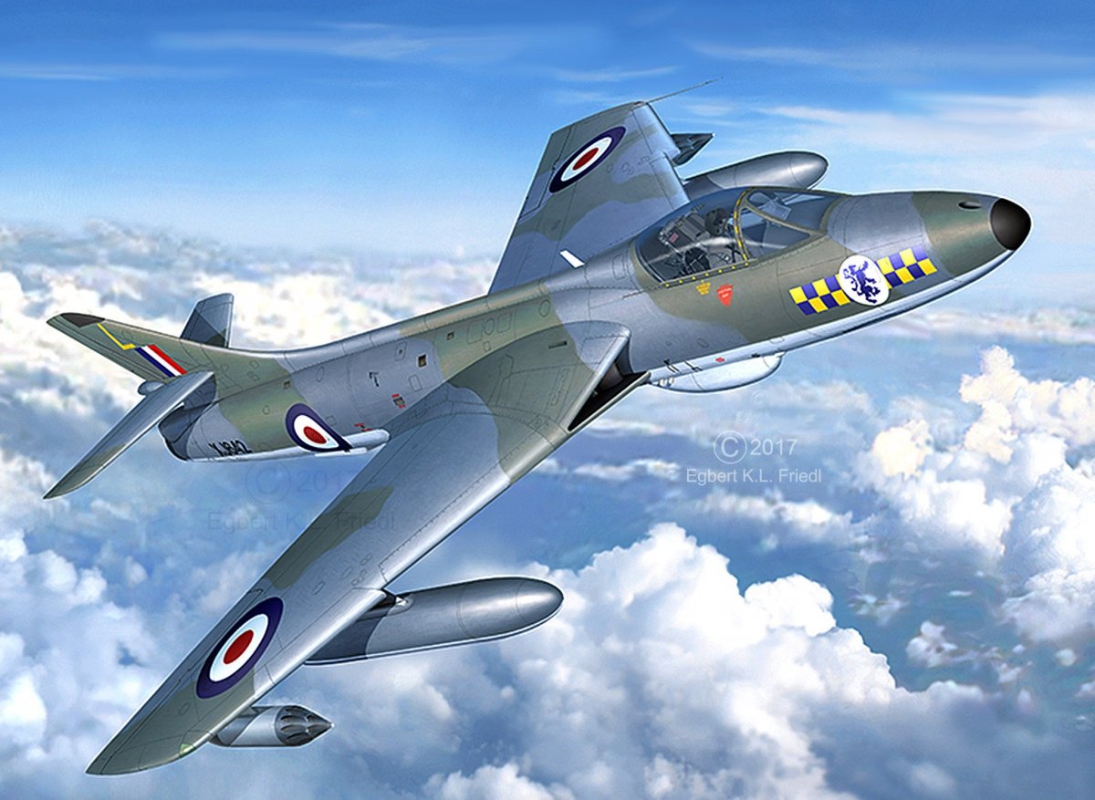 Revell 63908 British Legends: Hawker Hunter FGA.9 Model Set 1/72 – imagen 2