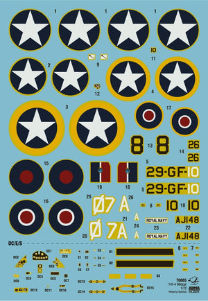 Arma Hobby 70065 F4F-4 Wildcat Operation Torch 1/72 – immagine 3