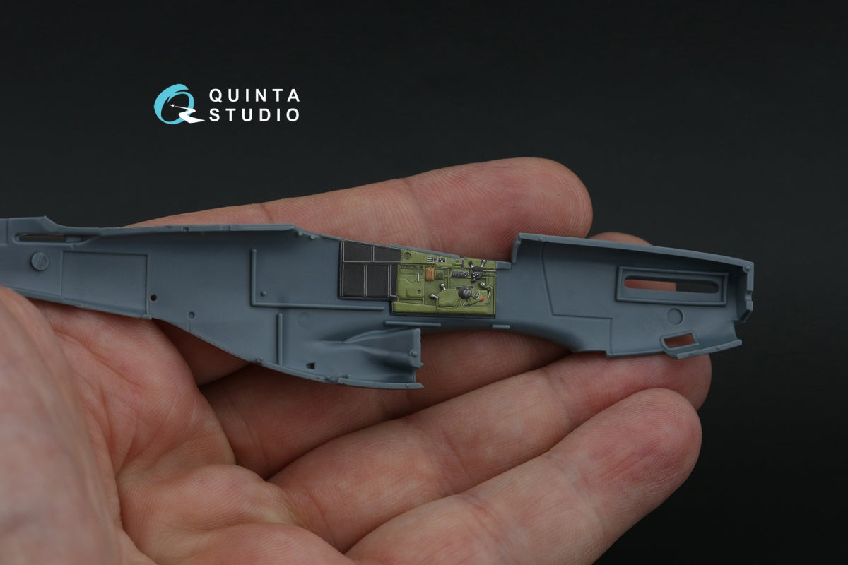 Quinta Studio QD72181 P-51D Mustang Early 3D-Printed &amp;amp; coloured Interior on decal paper (Eduard) 1/72 – imagen 10