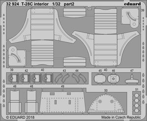 Eduard 32924 T-28C interior KITTY HAWK 1/32 – immagine 2