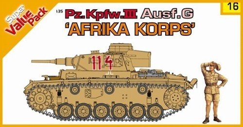 Cyber ​​​​Hobby 9116 Panzer III Ausf.G (1/35)
