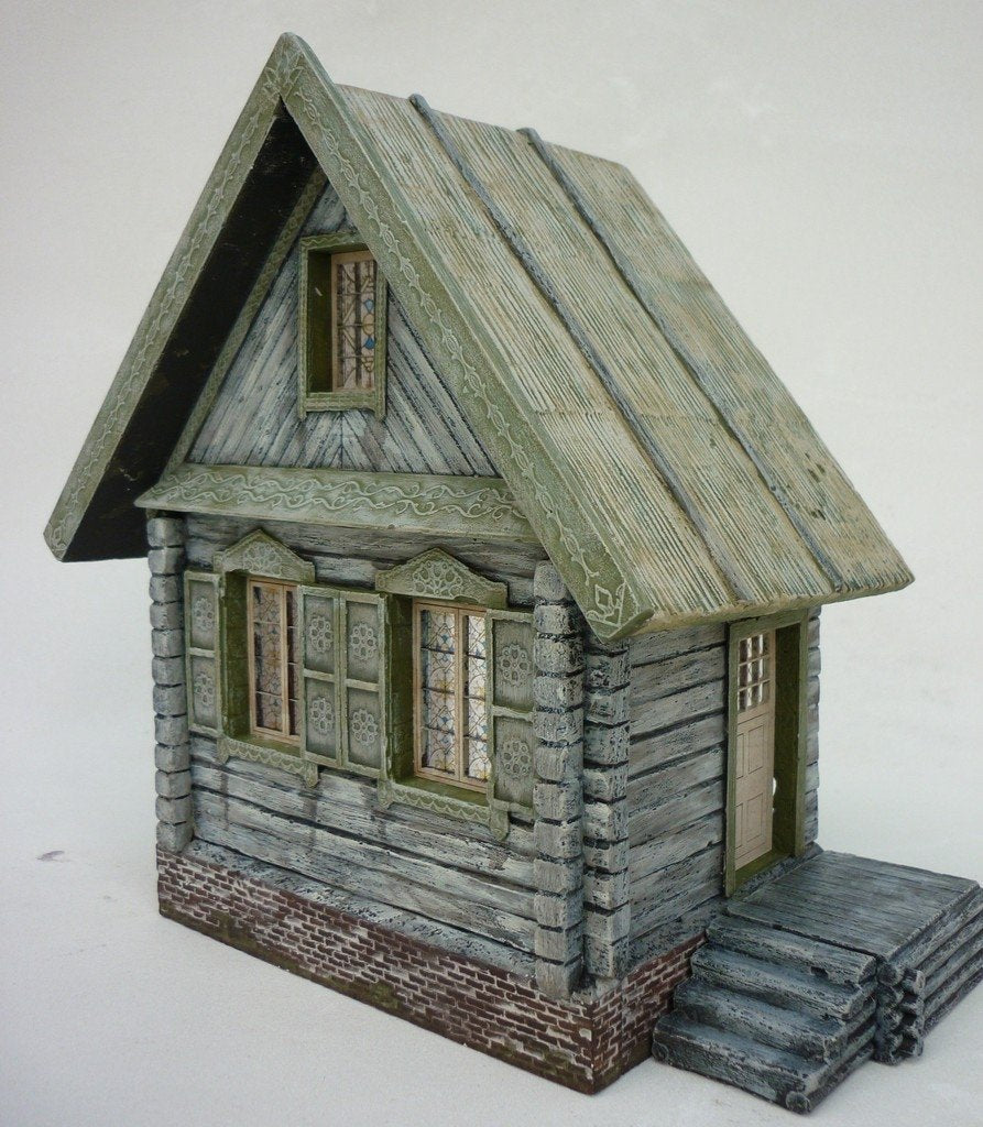 RT-Diorama 35220 Russian Farmhouse 1/35 – zdjęcie 3