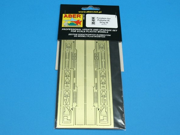 Aber 35A014 Błotniki do PzKpfw III 1/35 – imagen 3