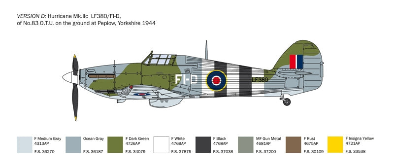 Italeri 2828 Hurricane Mk. IIC 1/48 – imagen 12