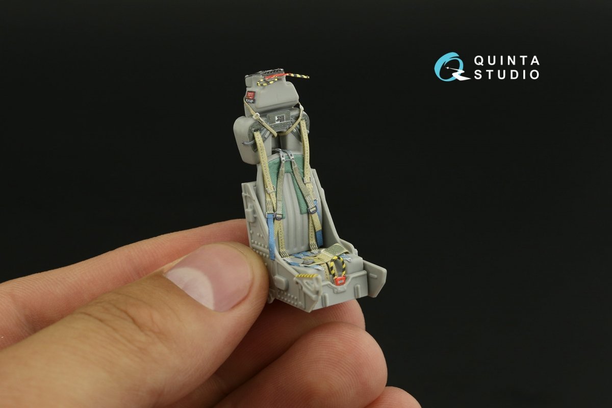 Quinta Studio QR32017 MB Mk.7 seat for F-104 family (Italeri) 1/32 – zdjęcie 7