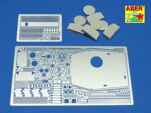 Aber 35166 char lourd soviétique KV-II partie 1 ensemble de base (TAM) (1/35)