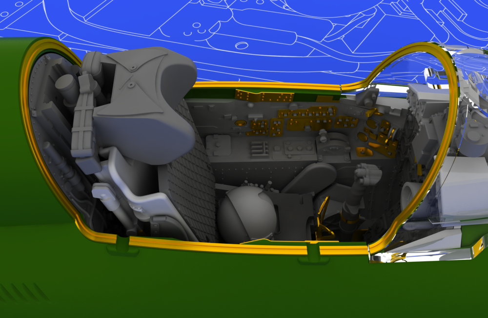Eduard 648050 MiG-21BIS interior 1/48 (Eduard) – imagen 5