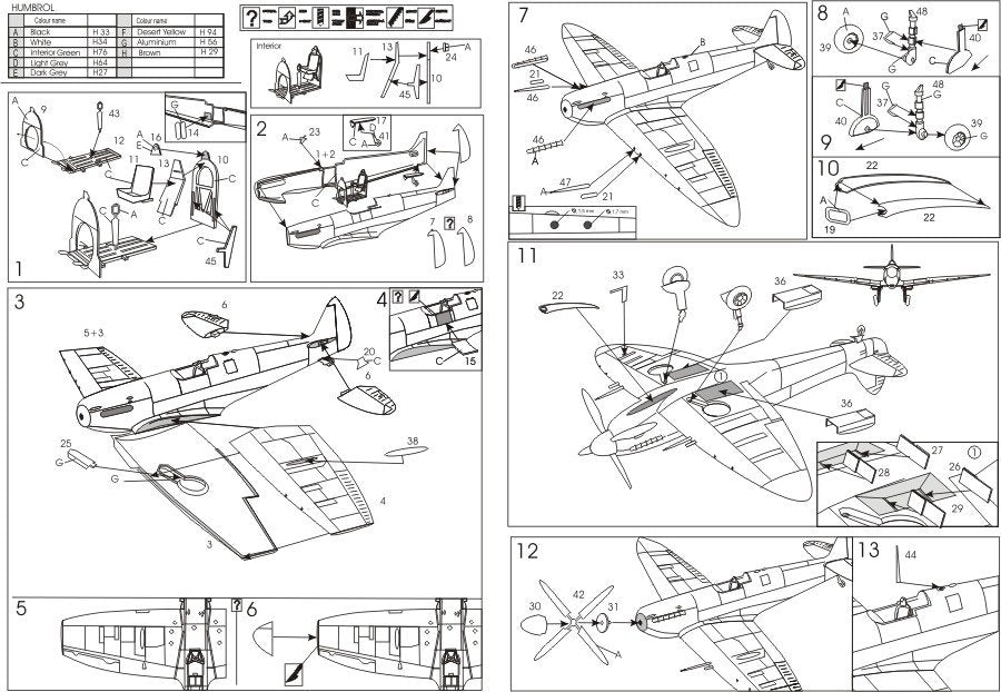 AZ Modèle AZ7378 Spitfire Mk.VIII RAF (1/72)  – image 5