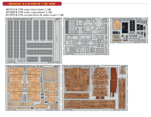 Eduard BIG49256 B-17G PART III 1/48 for HK MODELS – Bild 2