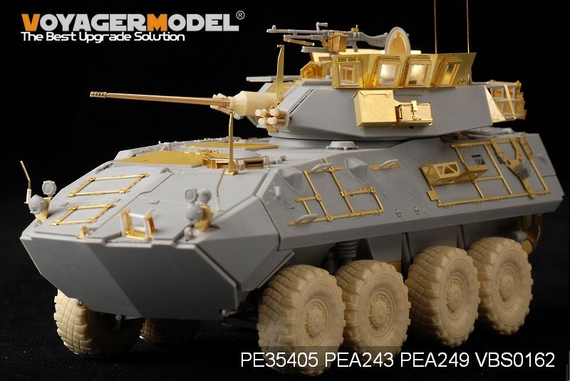 Maquette Voyager PE35405 LAV-A2 USMC moderne de base pour TRUMPETER 01521 1/35 – image 9