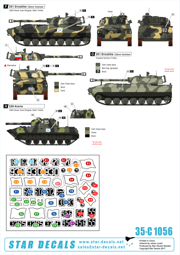 Star Decals 35-C1056 Naval Infantry 3 1/35 – Bild 2