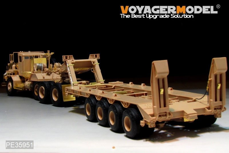 Voyager Model PE35951 Modern US Army M911 C-HET &amp;amp;M747 Heavy Equipment Semi-Trailer For MENG SS-013 1/35 – immagine 5