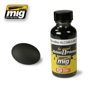 MUNITIONS DE MIG JIMENEZ 8211 MICRO-FILLER NOIR ALC309 30 ml