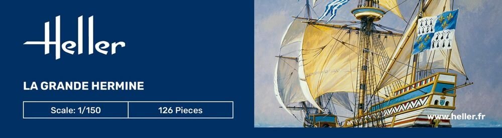 Heller 56841 Starter Kit - Le Grand Hermine 1/150 – imagen 6